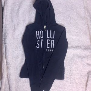 Hollister zip up sweater